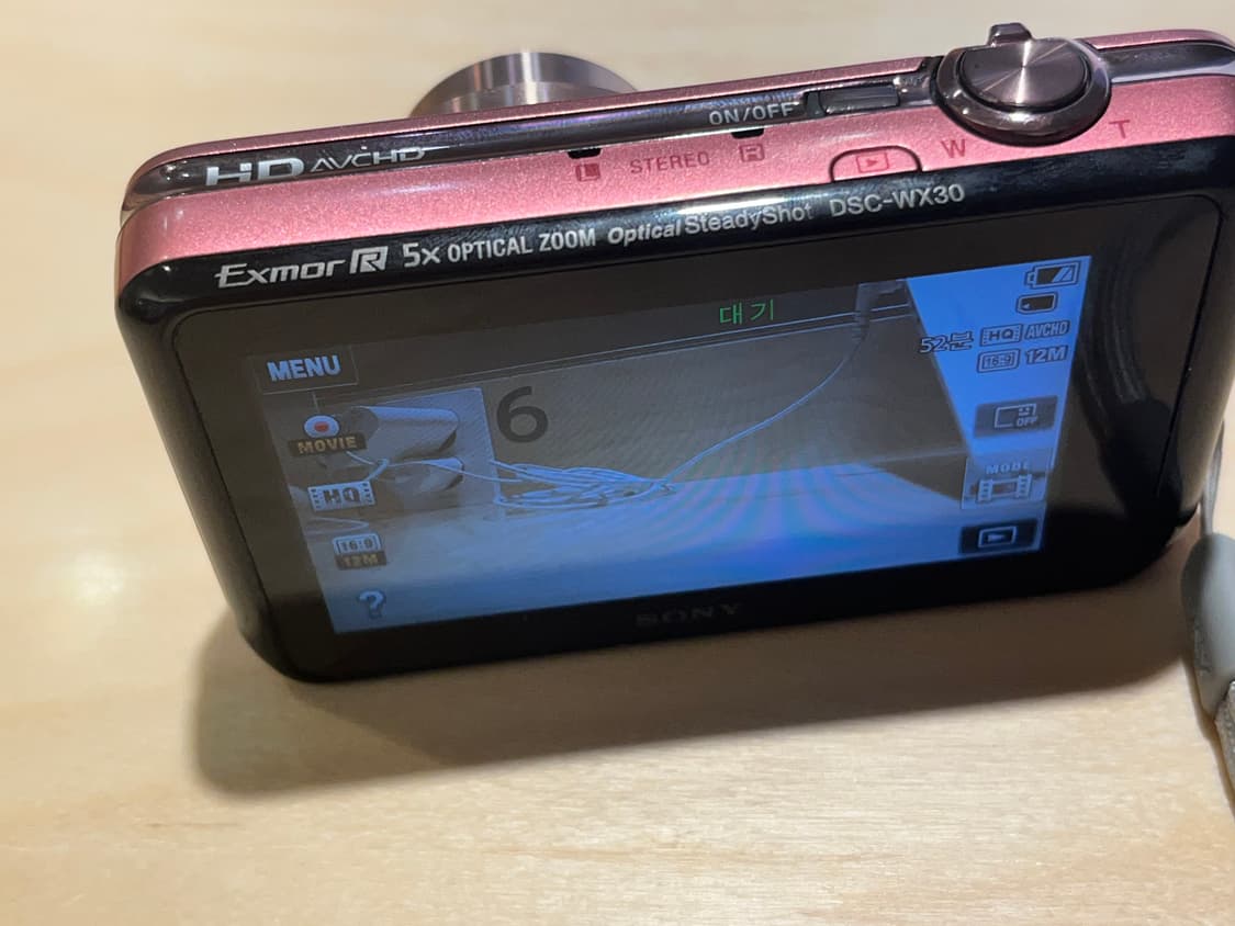 소니 사이버샷 DSC-WX30 핑크 디카 상품이미지2