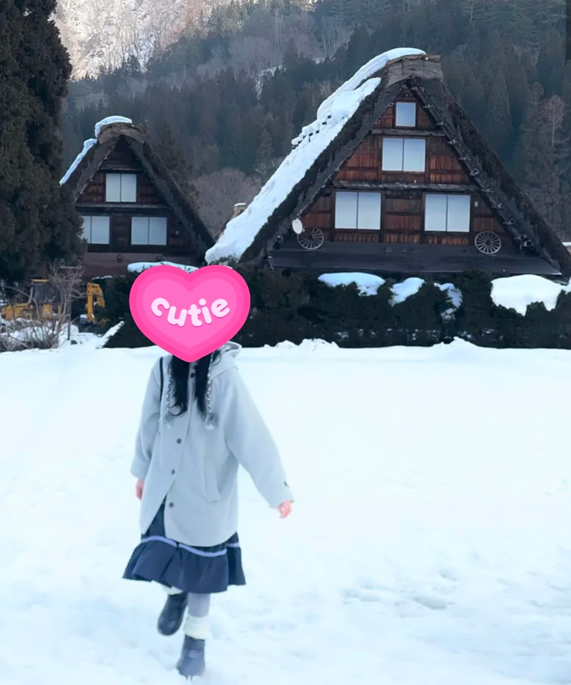 신품급_오피쉬 리치 울 하프코트(프리사이즈) 상품이미지3