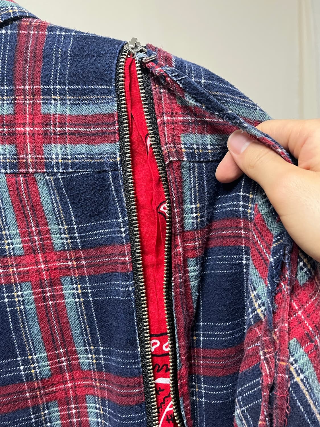 Old park flannel shirt 상품이미지3
