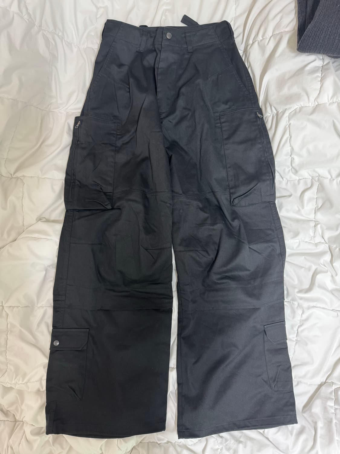 해칭룸 Zip Cargo Work Pants Black 3 상품이미지1