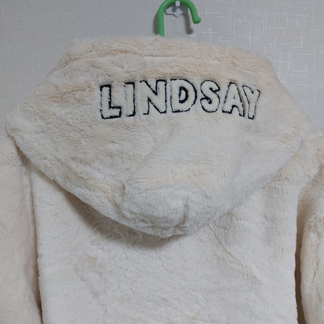 Lindsay 퍼 후드 집업 자켓 상품이미지3