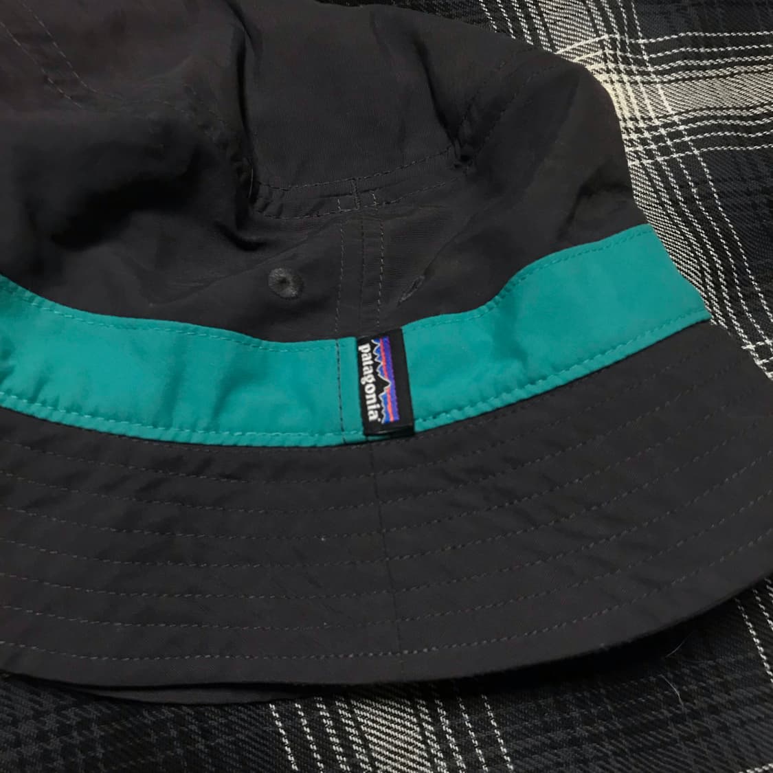 파타고니아 잉크블랙 민트 버킷햇 s-m 상품이미지3