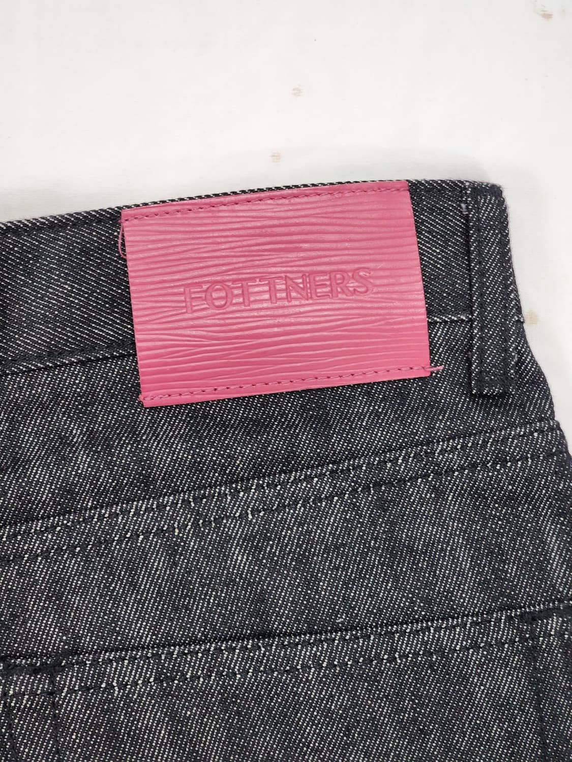 포트너스 투턱 와이드 데님 팬츠 상품이미지4