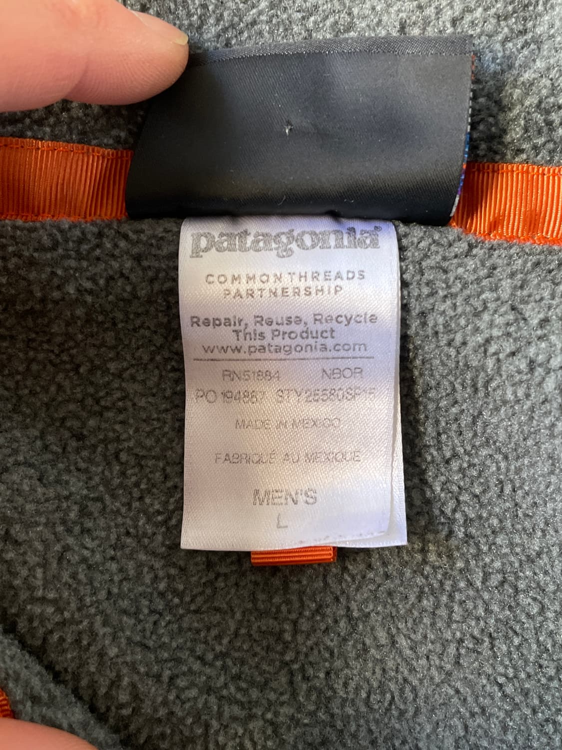 Patagonia Nikel&Teal Green Synchilla  상품이미지9