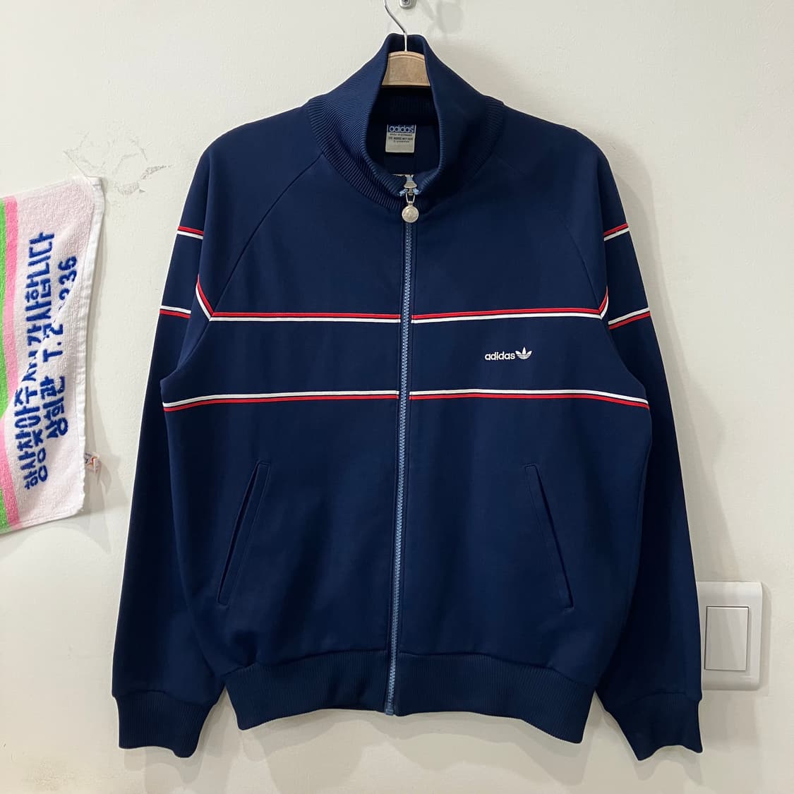 160 80s 아디다스 져지 빈티지 상품이미지1