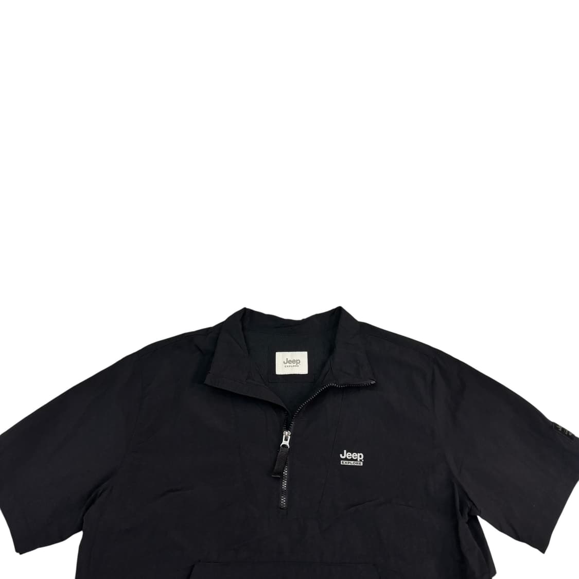 지프 블랙 반팔 아노락 자켓 상품이미지2