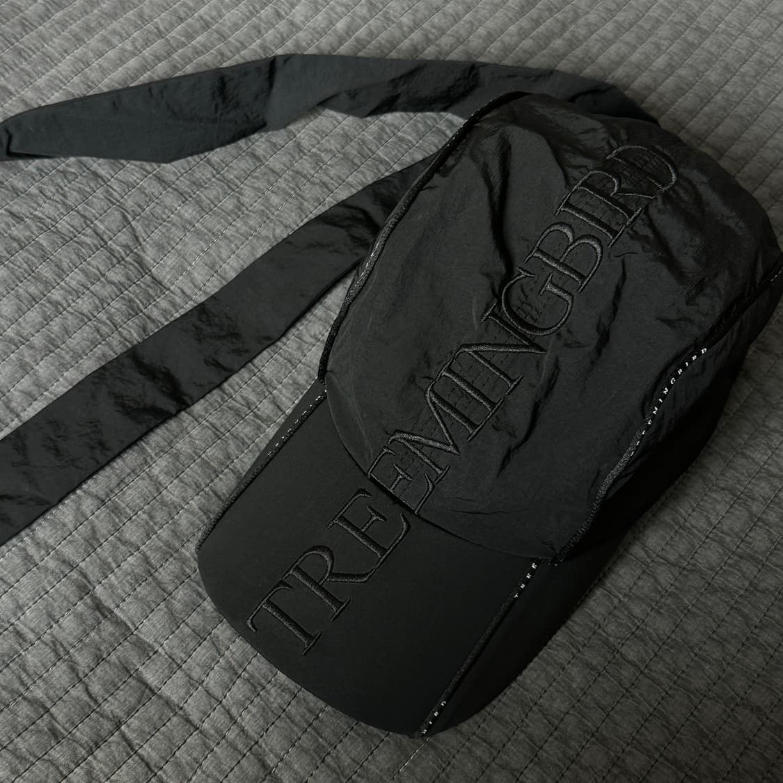 트리밍버드 Ribbon Ball Cap [ Black ] 상품이미지2