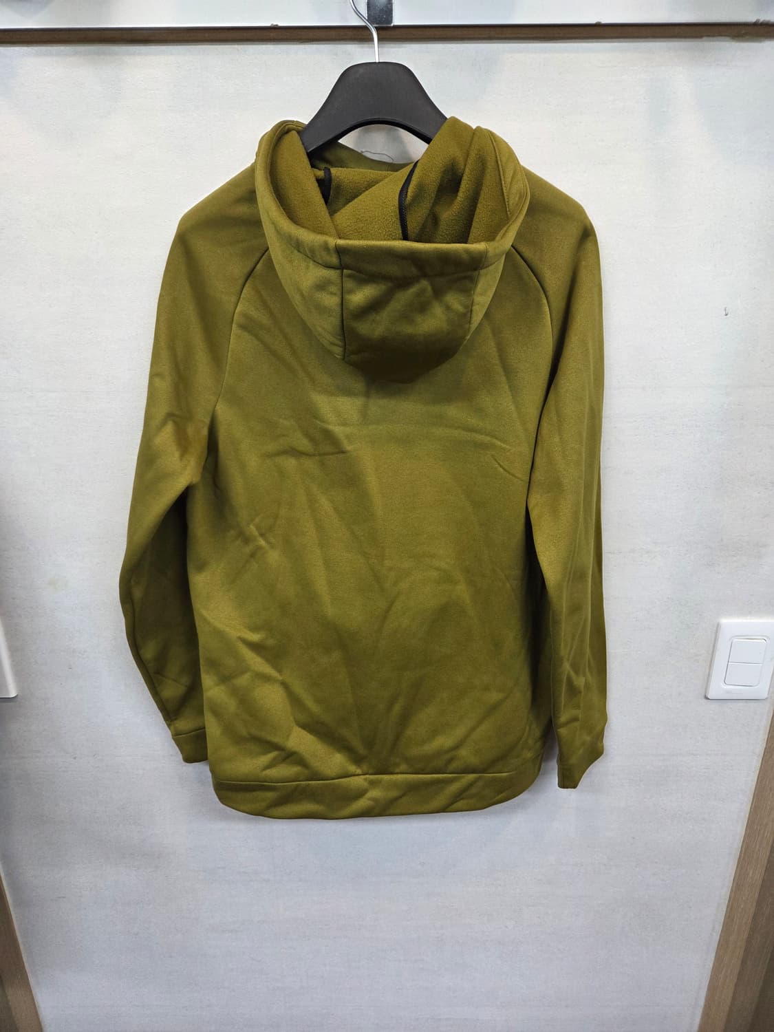 나이키 드라이핏 레더 로고 안감플리스 기능성 풀집후디 m 상품이미지2