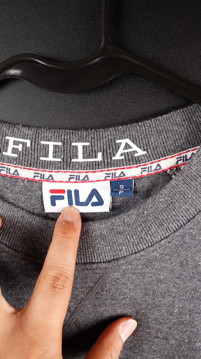 휠라 빅로고 맨투맨 상품이미지2