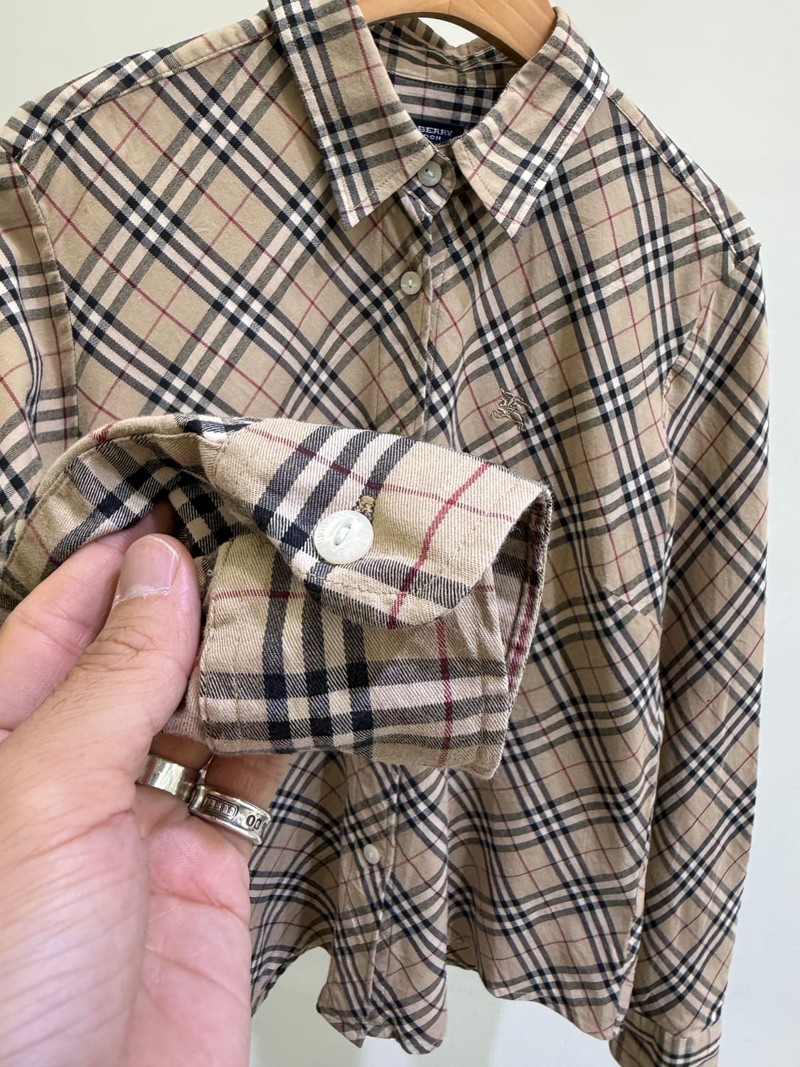 BURBERRY 노바체크 셔츠  상품이미지3