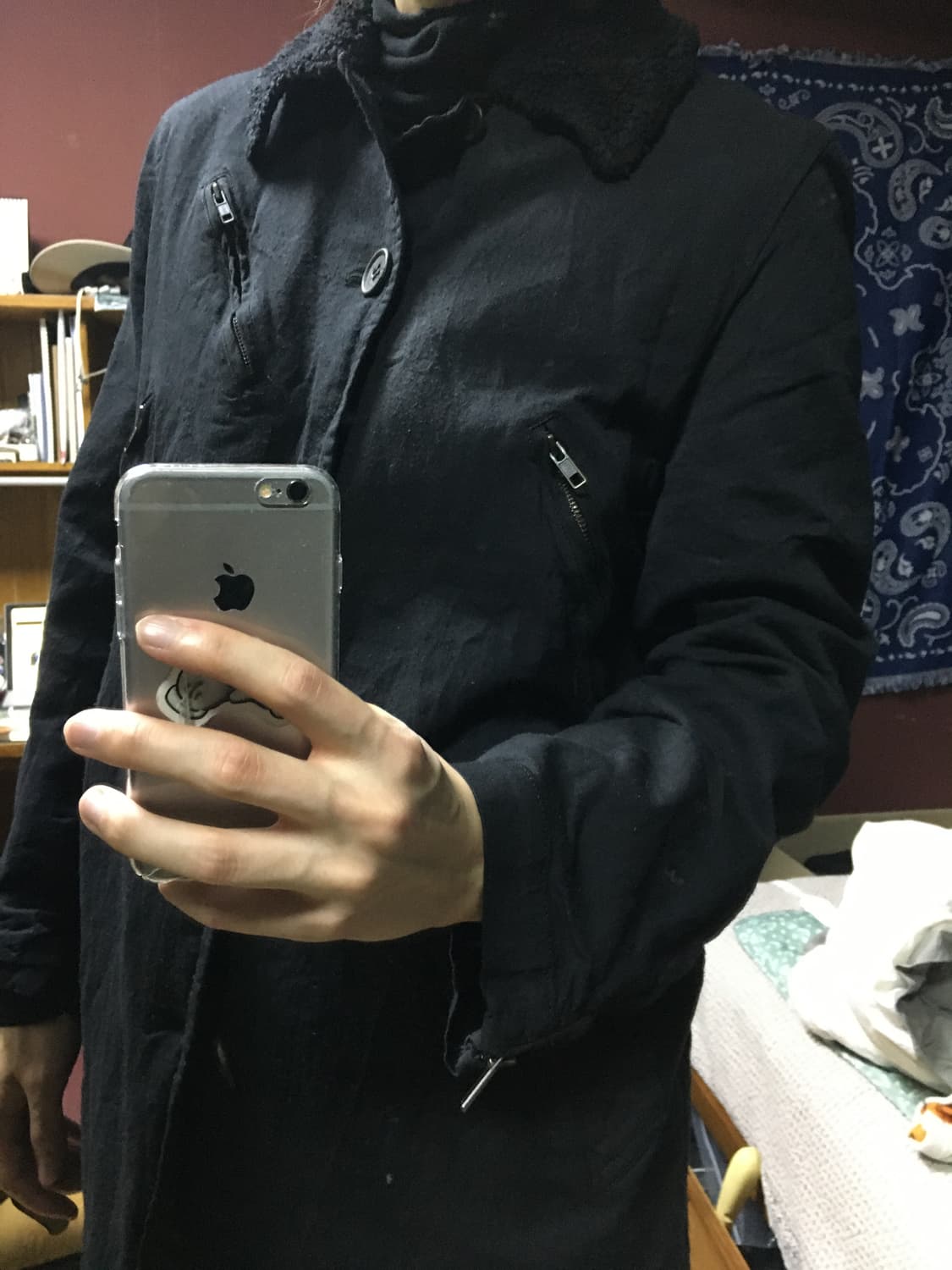 꼼데가르송 옴므 시어링 자켓 상품이미지3