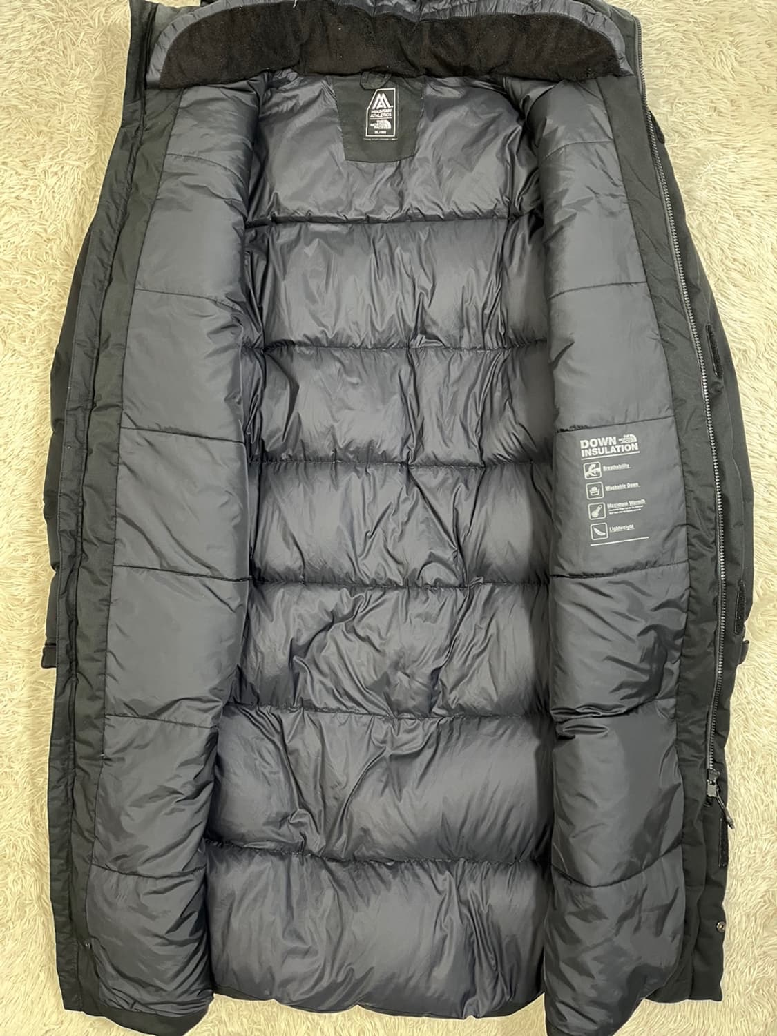 노스페이스 구스다운 롱 패딩/#2583 상품이미지6