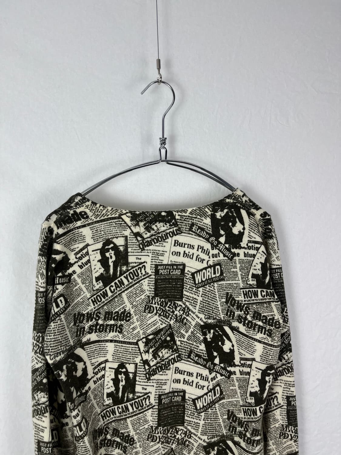 INGNI 그래픽 브이넥 니트  상품이미지5