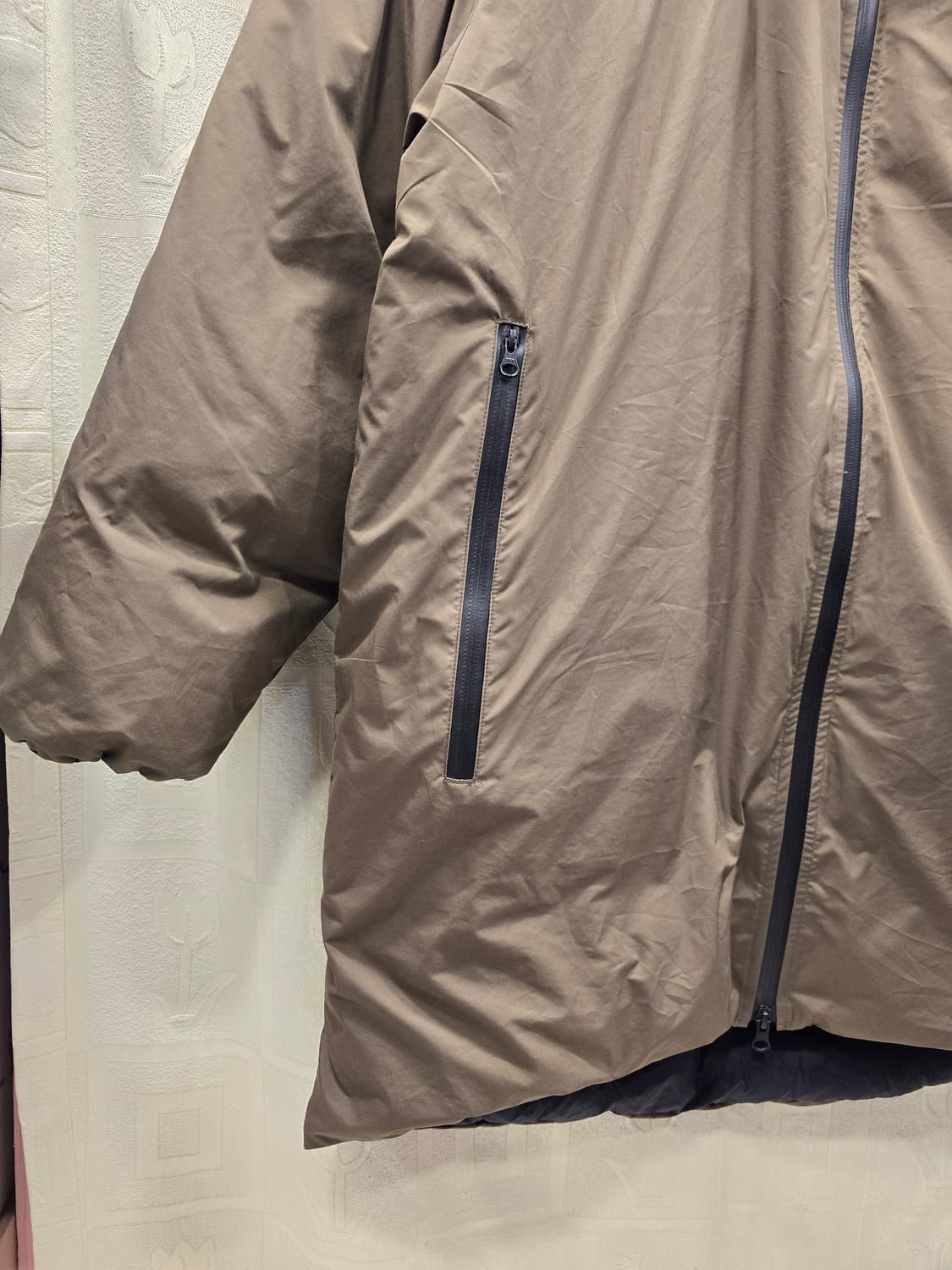 무인양품 깃털보다가벼운  다운 패딩 코트 M(95) 상품이미지4