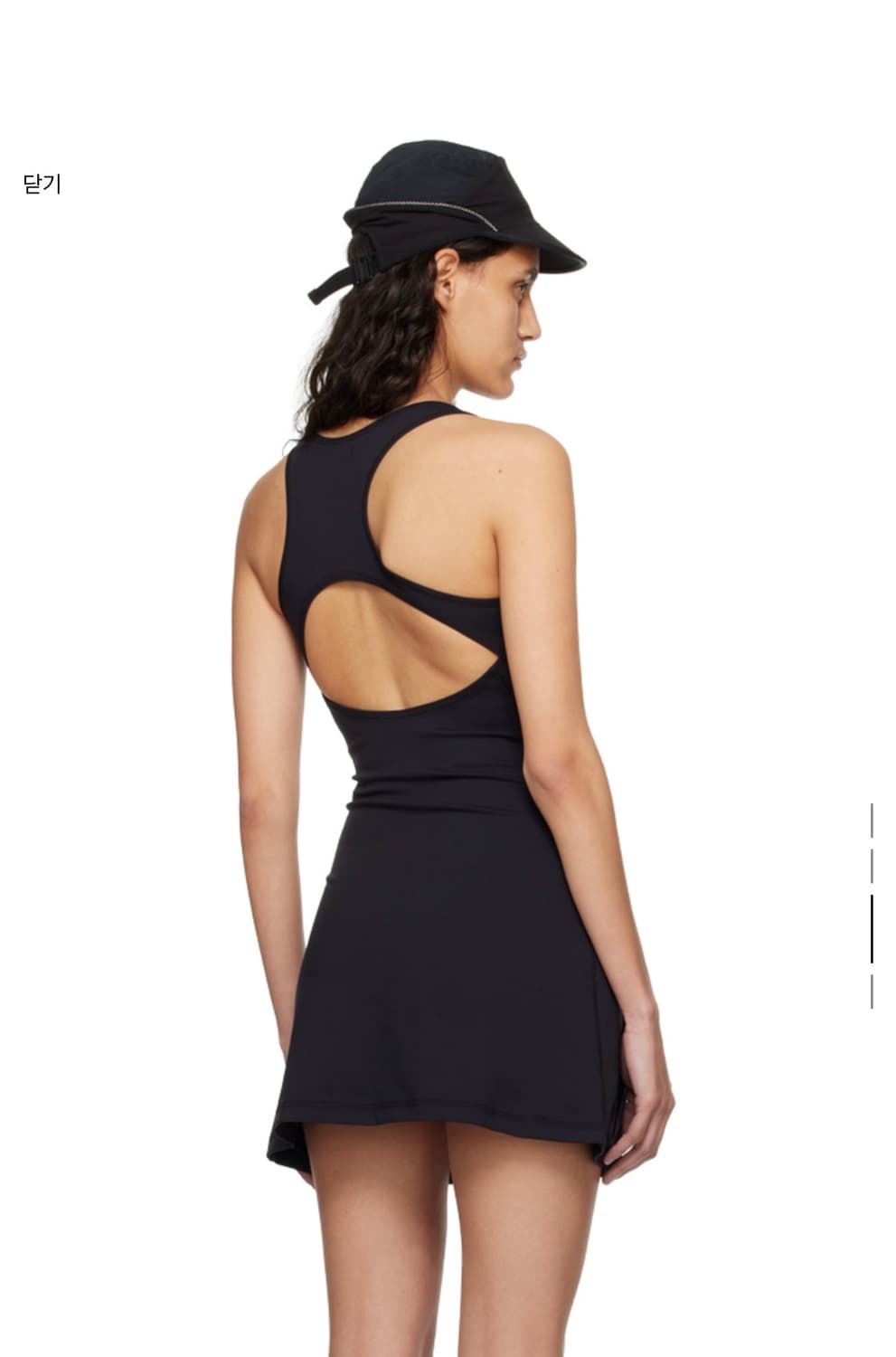 HYEIN SEO SSENSE 익스클루시브 블랙 미니 드레스 상품이미지3