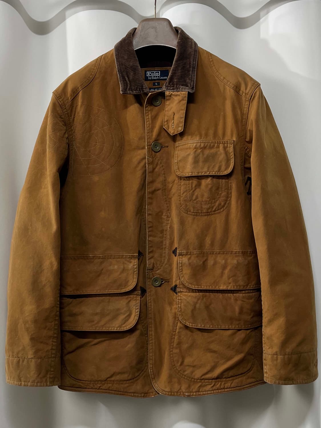 폴로 랄프로렌 러프아웃 탄베이지 버팔로 모호크 헌팅 필드자켓 상품이미지1
