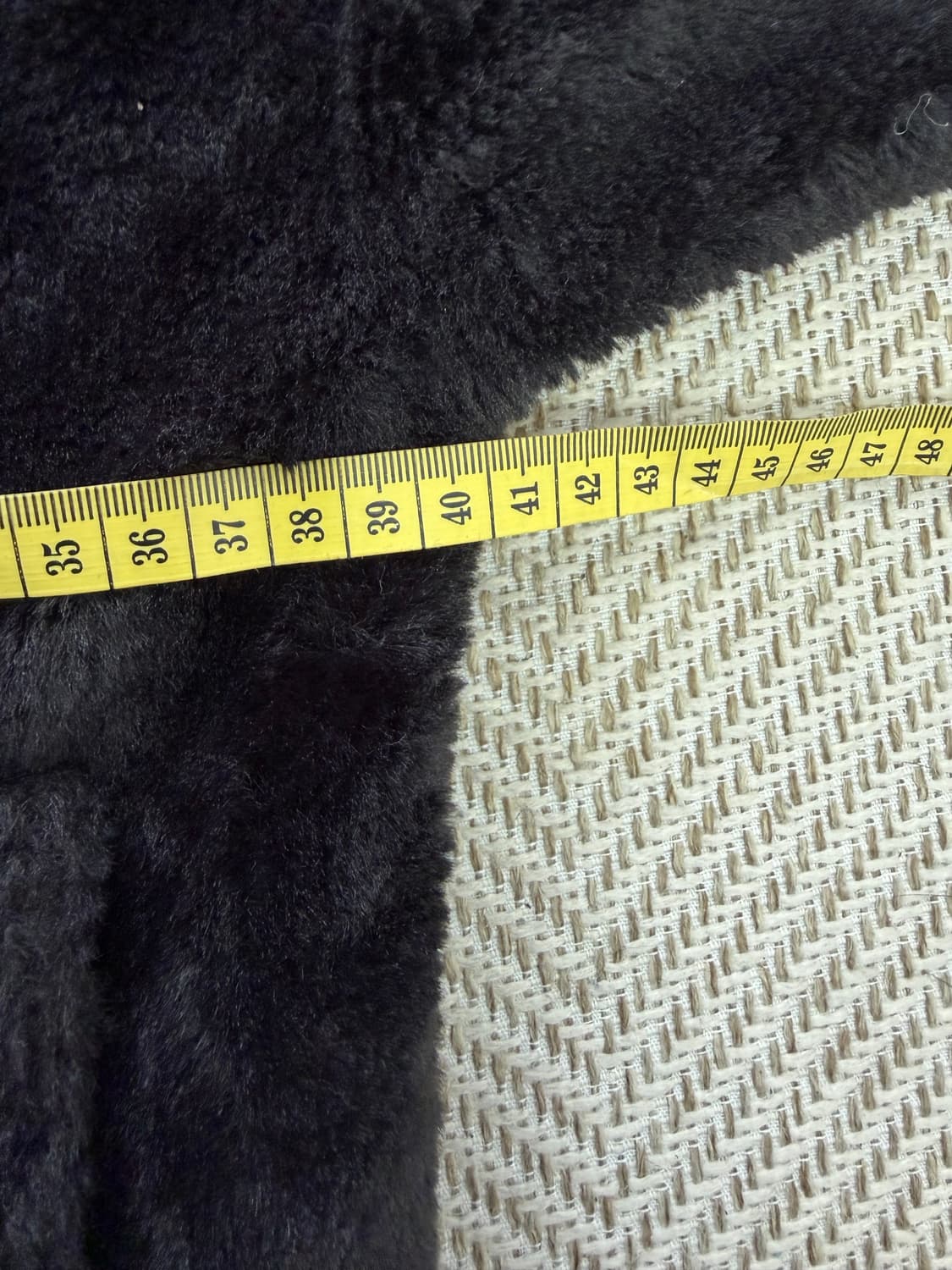 정품) 나이키 키즈 블랙 퍼 후리스 자켓 6-7Y 상품이미지9