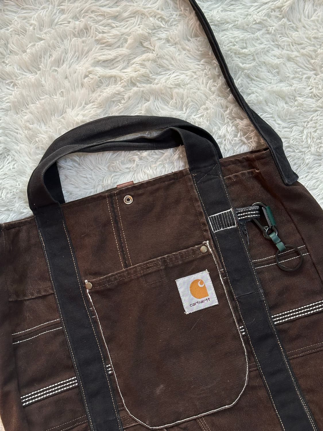 칼하트 캔버스 토트 크로스백 상품이미지2