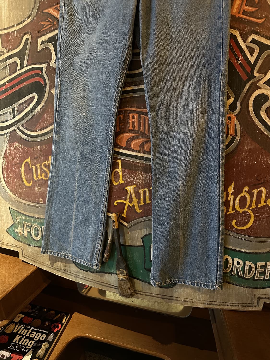 90s USA Vintage Levis 517 Denim Pants 상품이미지4