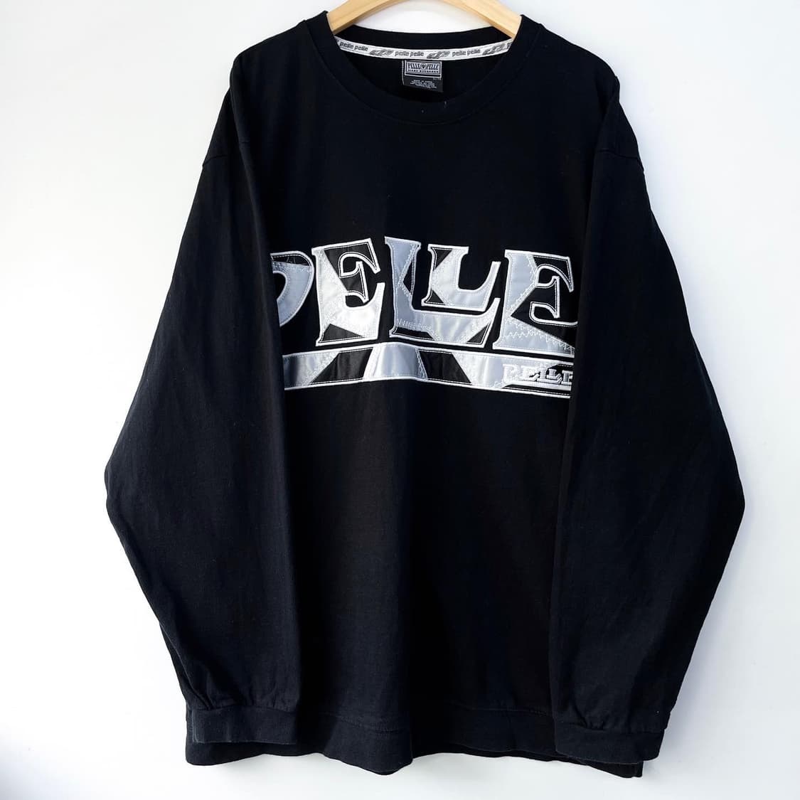 팰레 펠레 90s 올드 잉글리쉬 블랙 롱슬리브 상품이미지3