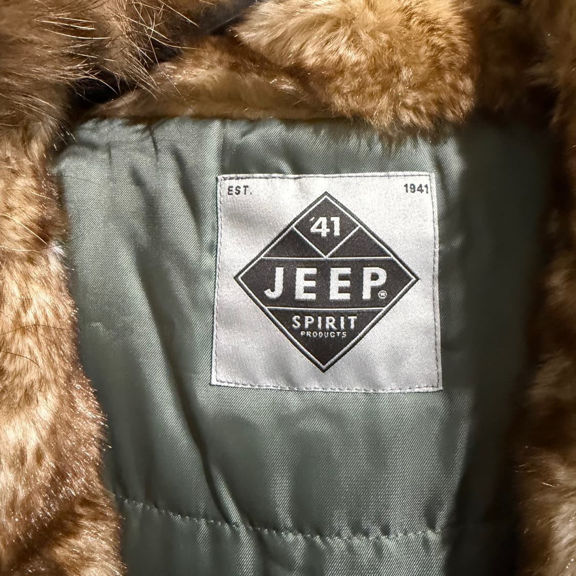 지프 성조기 피쉬테일 밀리터리 야상패딩 파카 상품이미지5