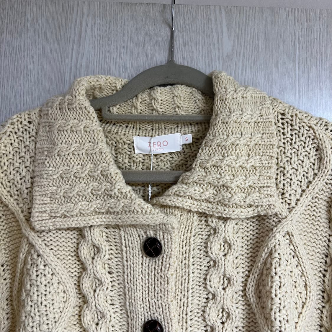 제로스트릿 니트가디건 s 상품이미지3