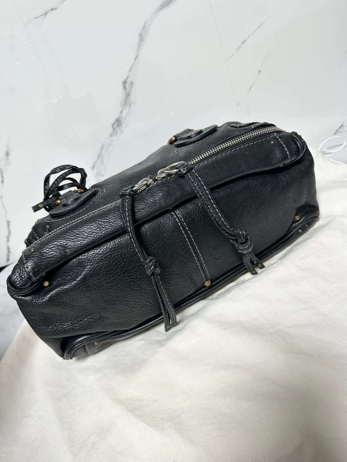 [A+ 정품] 끌로에 패딩턴백 블랙 금장 상품이미지3