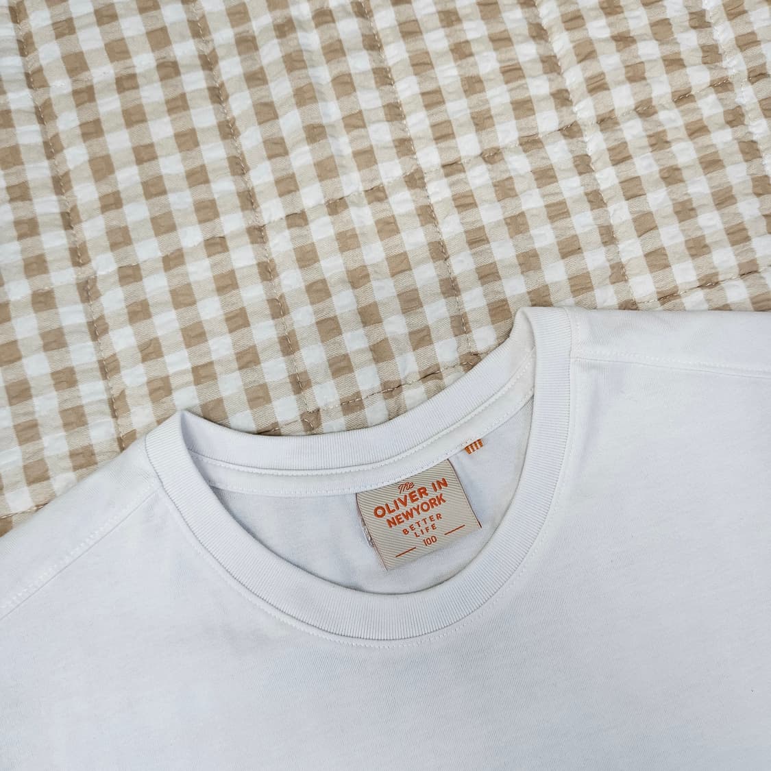 올젠 반소매 면티 남자100 상품이미지2