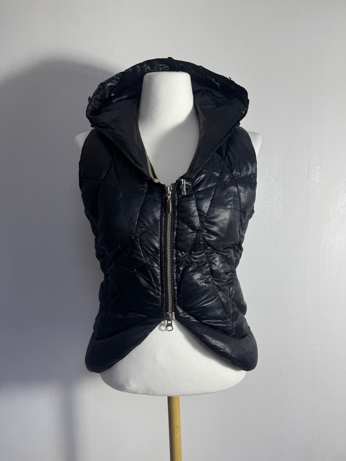 빈티지 입체 퀼팅 다운 베스트 y2k lgb goa 상품이미지5