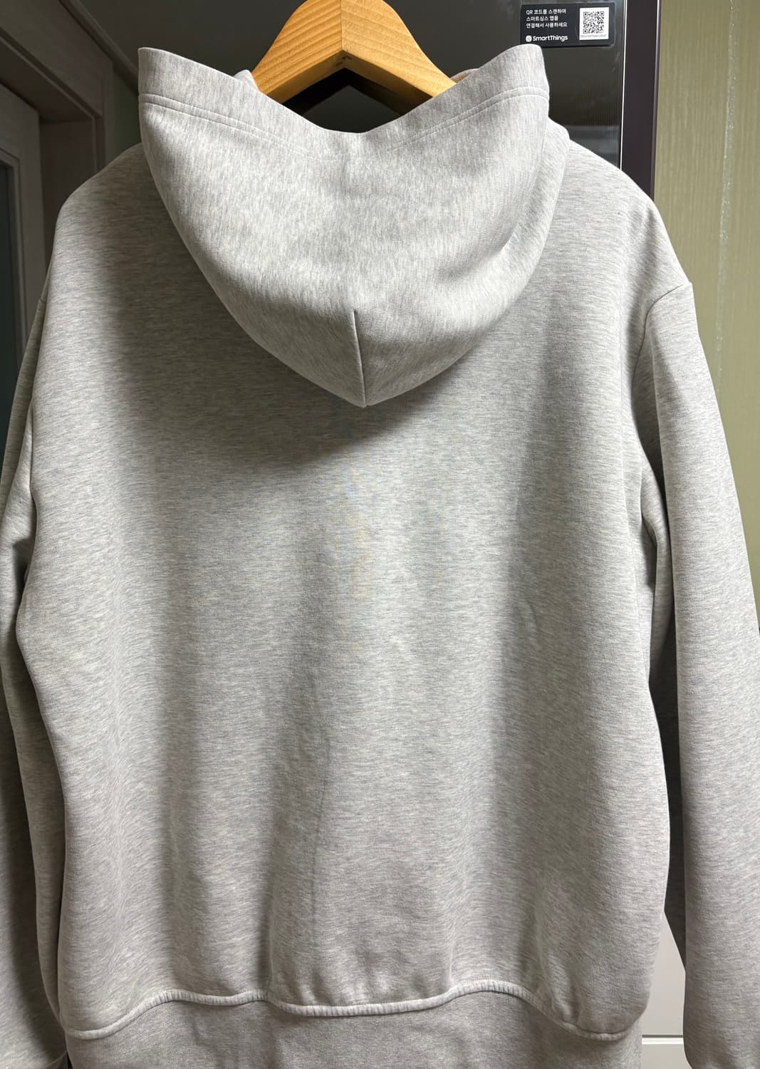 폴로 더블니트 후드집업 그레이 XL 상품이미지4