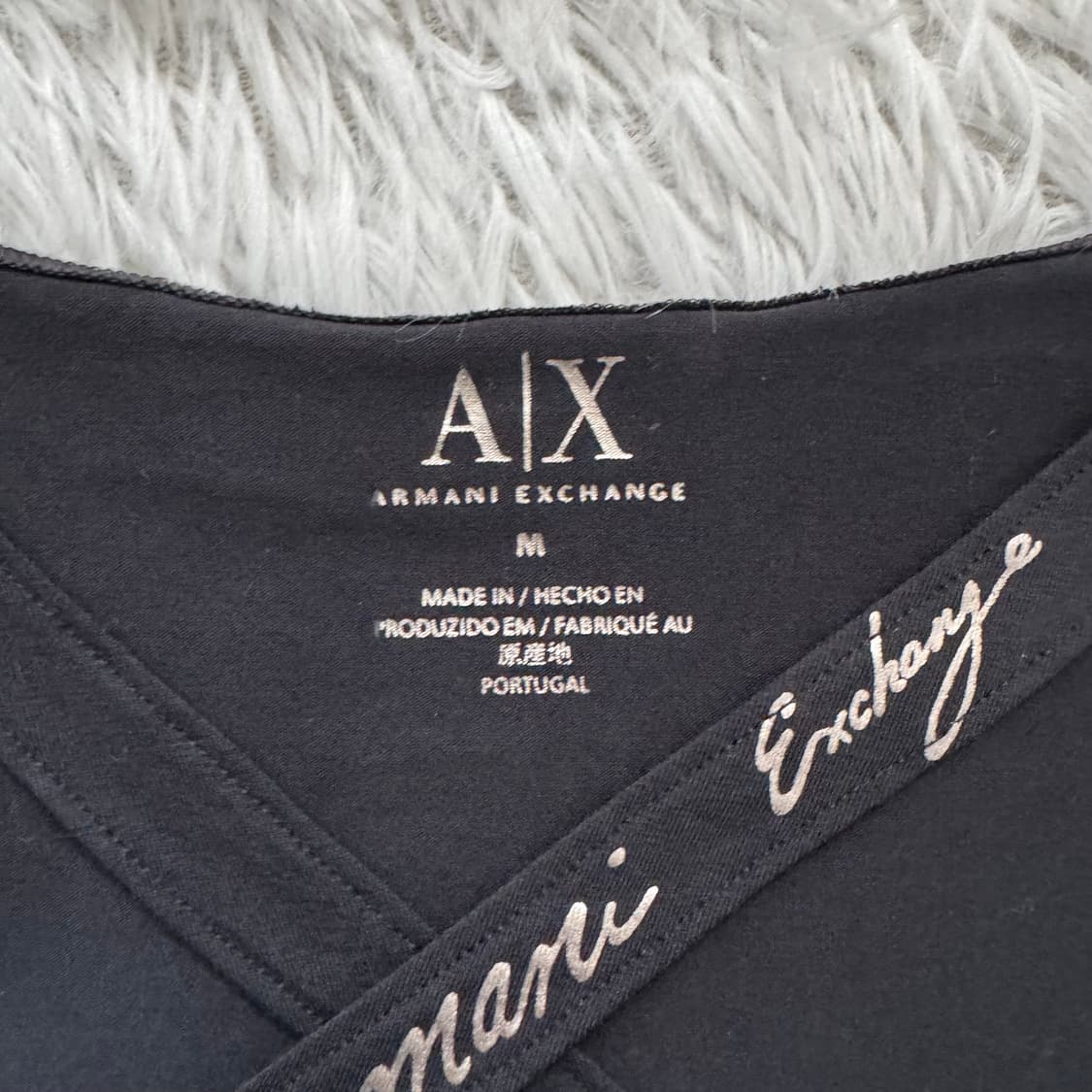 ARMANI 일본빈티지 반팔티 아르마니 익스체인지 y2k 나시 빈티지나시 상품이미지4