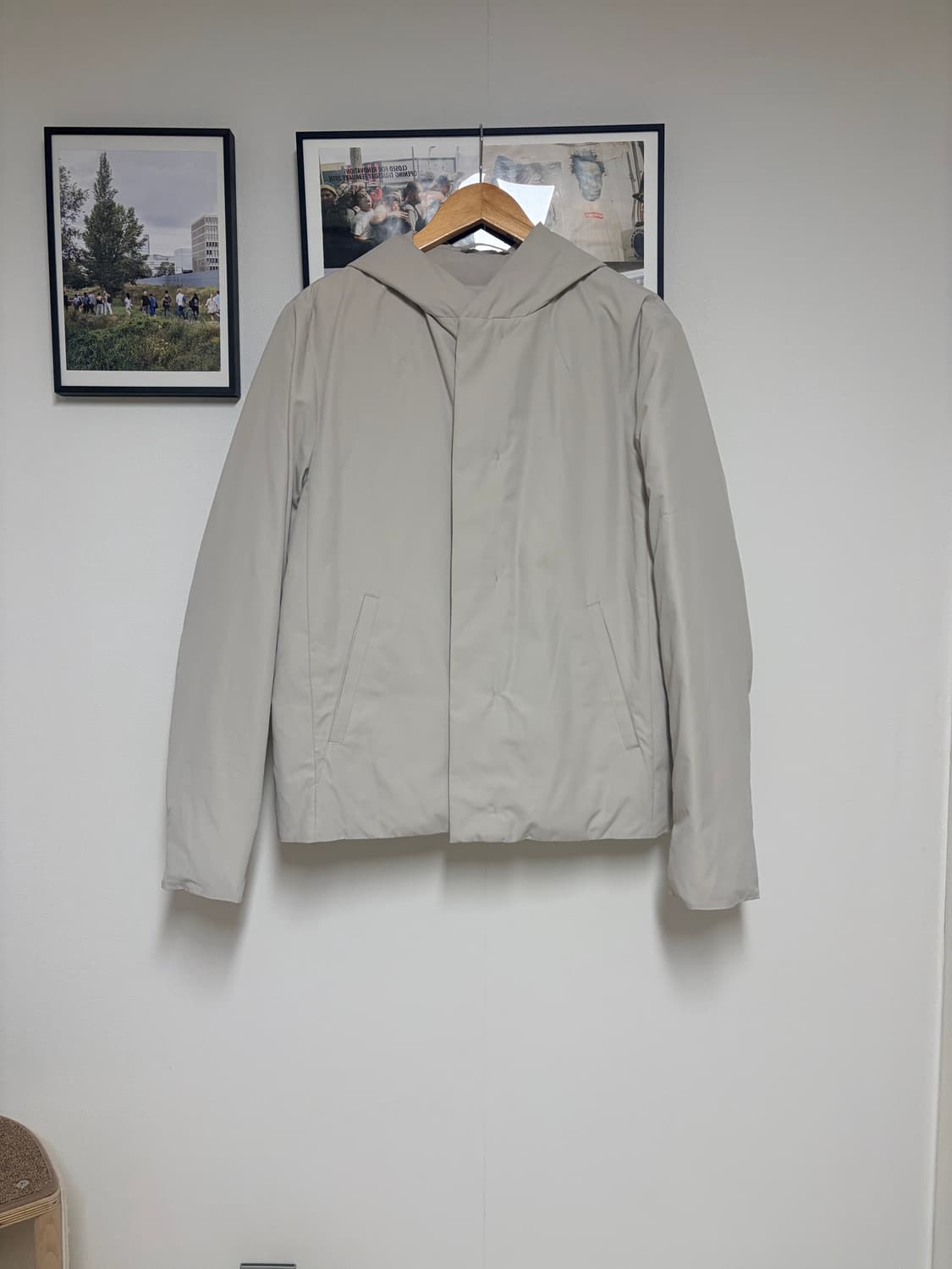 [50] cos 베이지 패딩 점퍼 상품이미지1