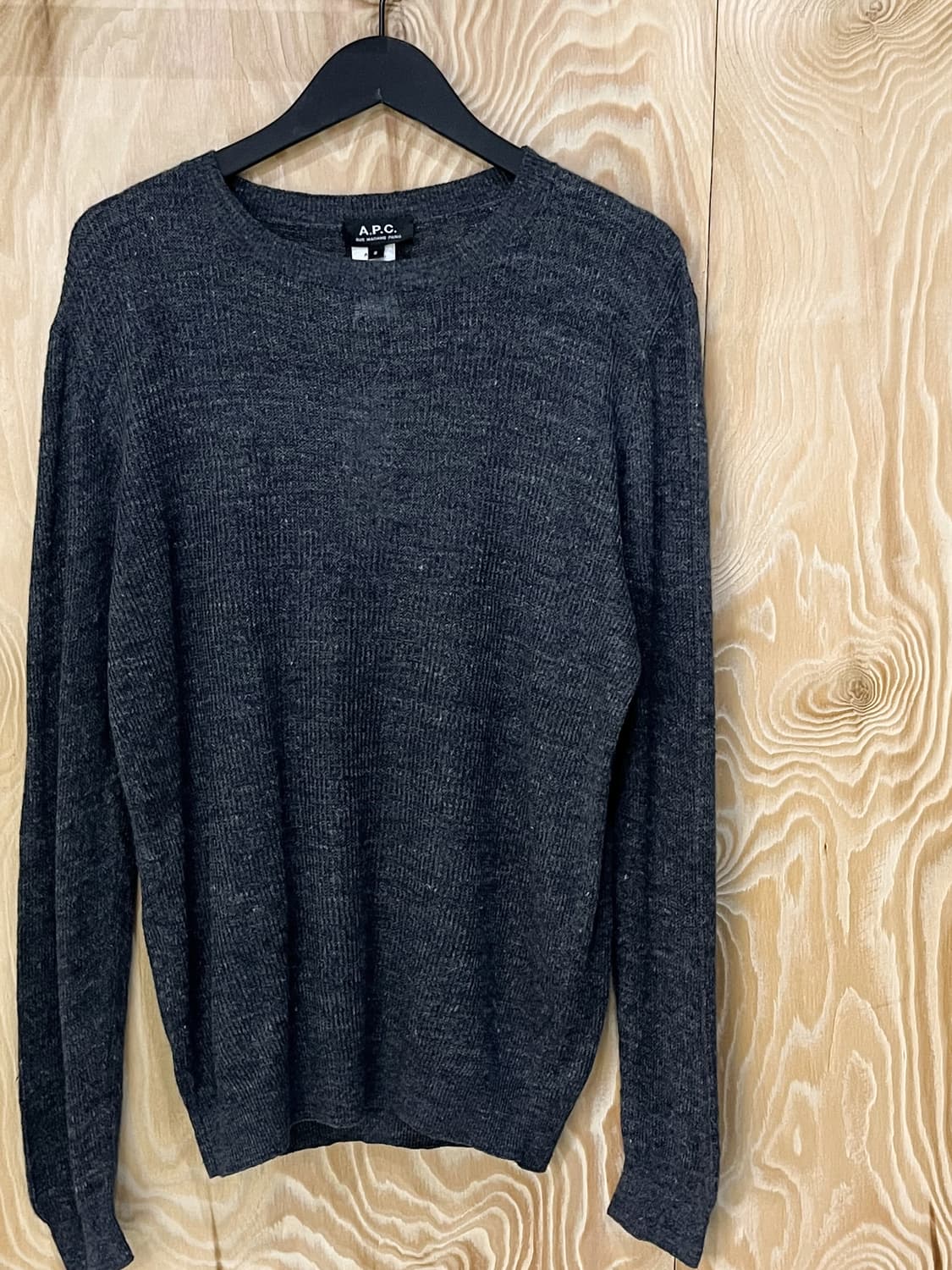 아페쎄 리넨 리브드 스웨터 상품이미지3