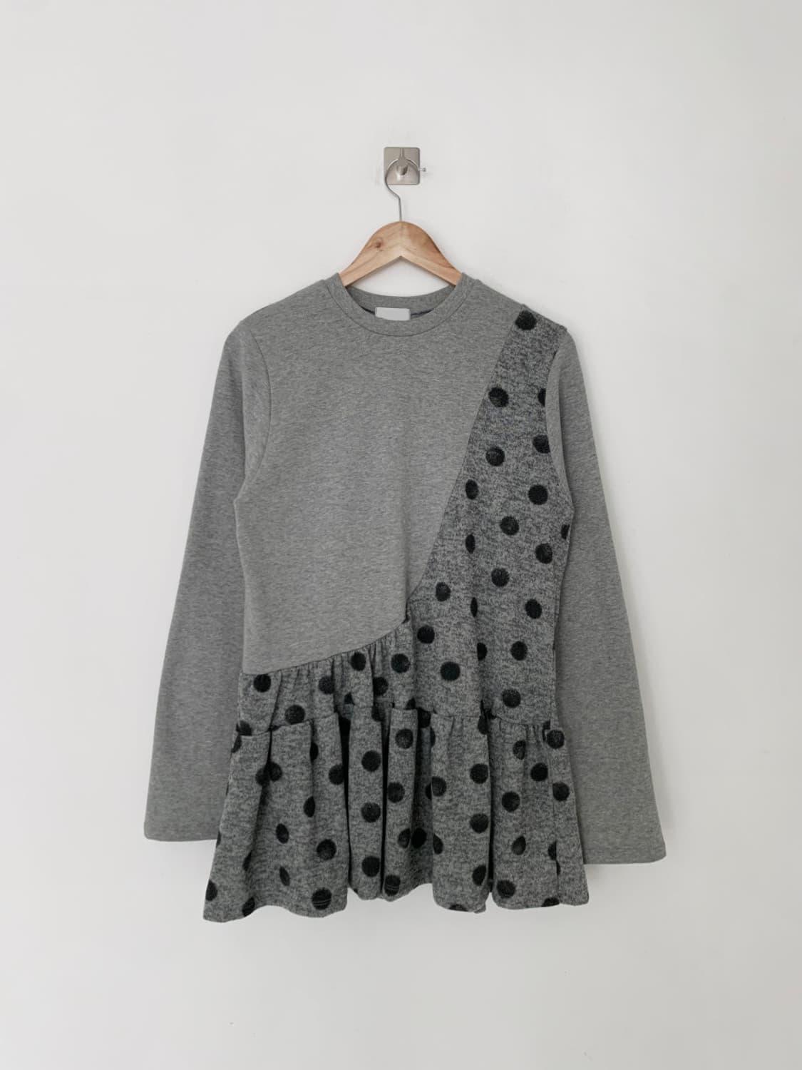 도트 티셔츠 (레이어드원피스) 상품이미지1