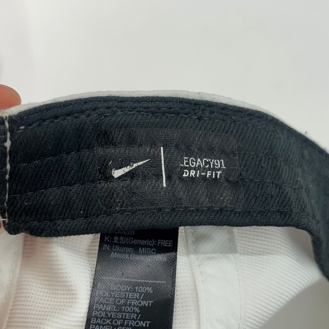 NIKE 드라이핏 스우시 볼캡 화이트 상품이미지6