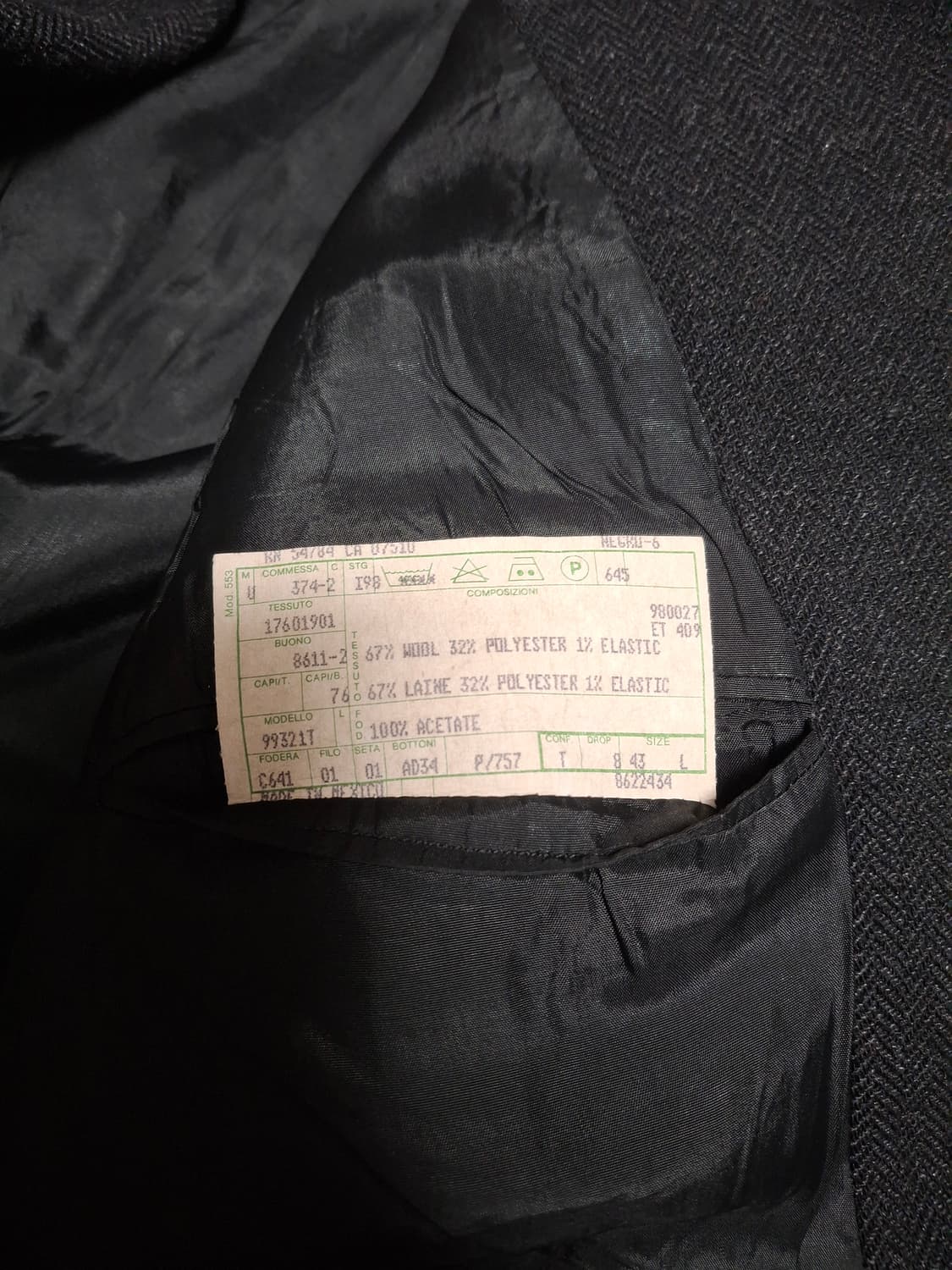 폴로 랄프로렌 울 블렌드 헤링본 블레이저 상품이미지7