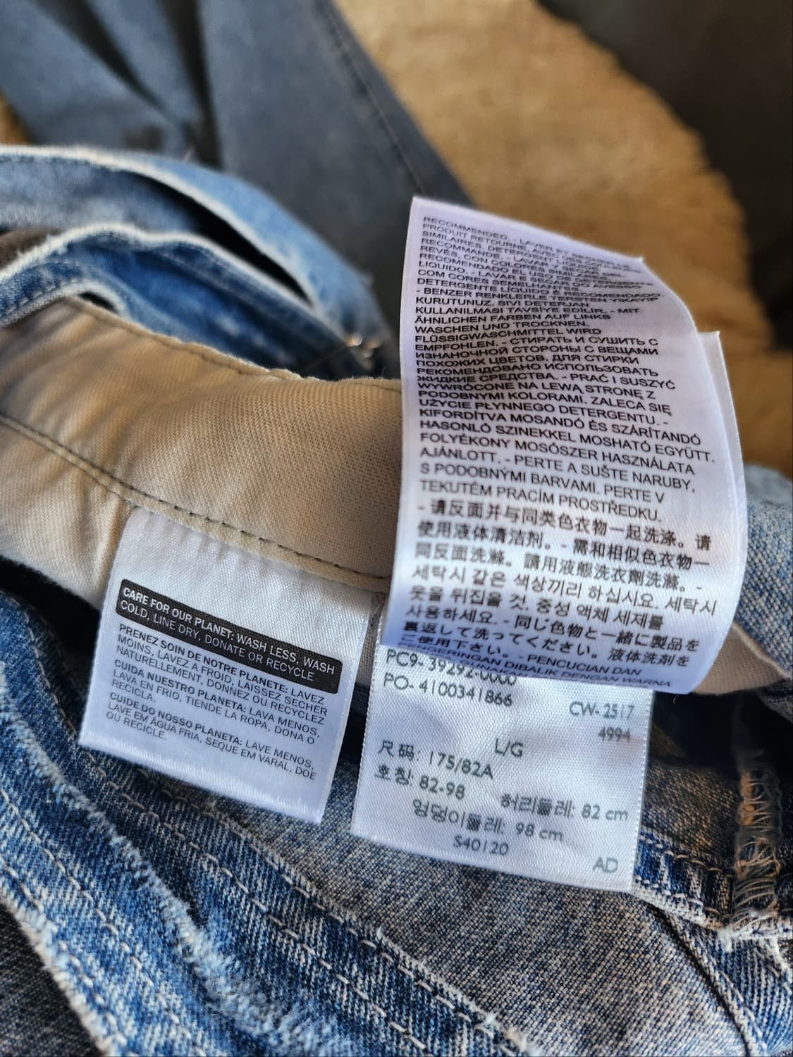 리바이스 실버탭 루즈 오버롤 상품이미지6