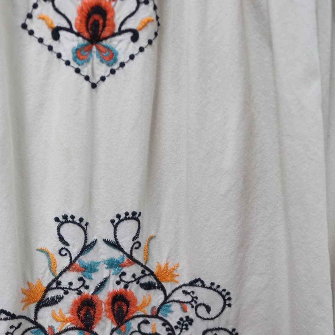 JEANASIS 모리룩 플라워 자수 원피스 66078 상품이미지8