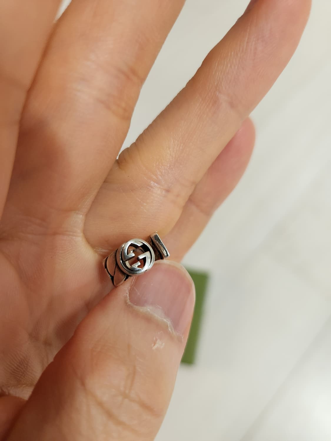 구찌 인터로킹 이어커프 유니섹스 유일매물 상품이미지2