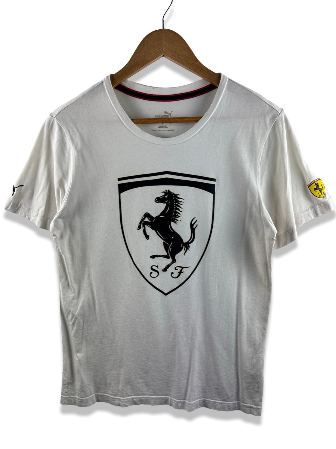 페라리X퓨마 프린팅 반팔티셔츠2572 상품이미지1