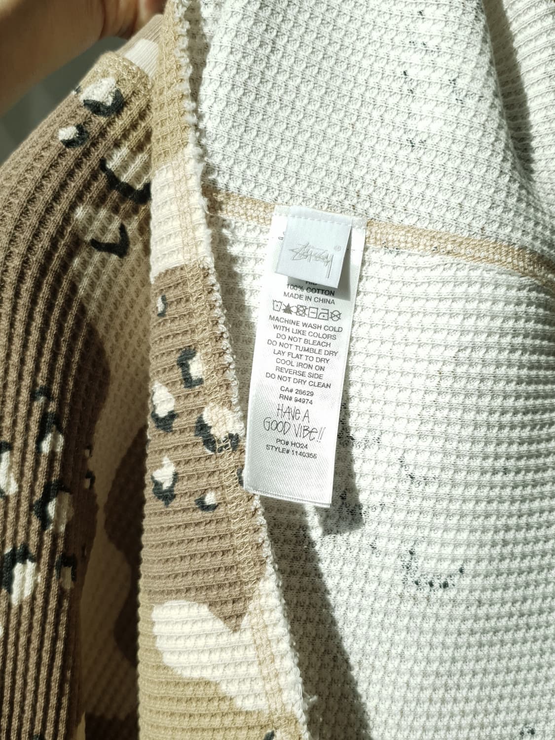 STUSSY thermal desert camo 상품이미지10