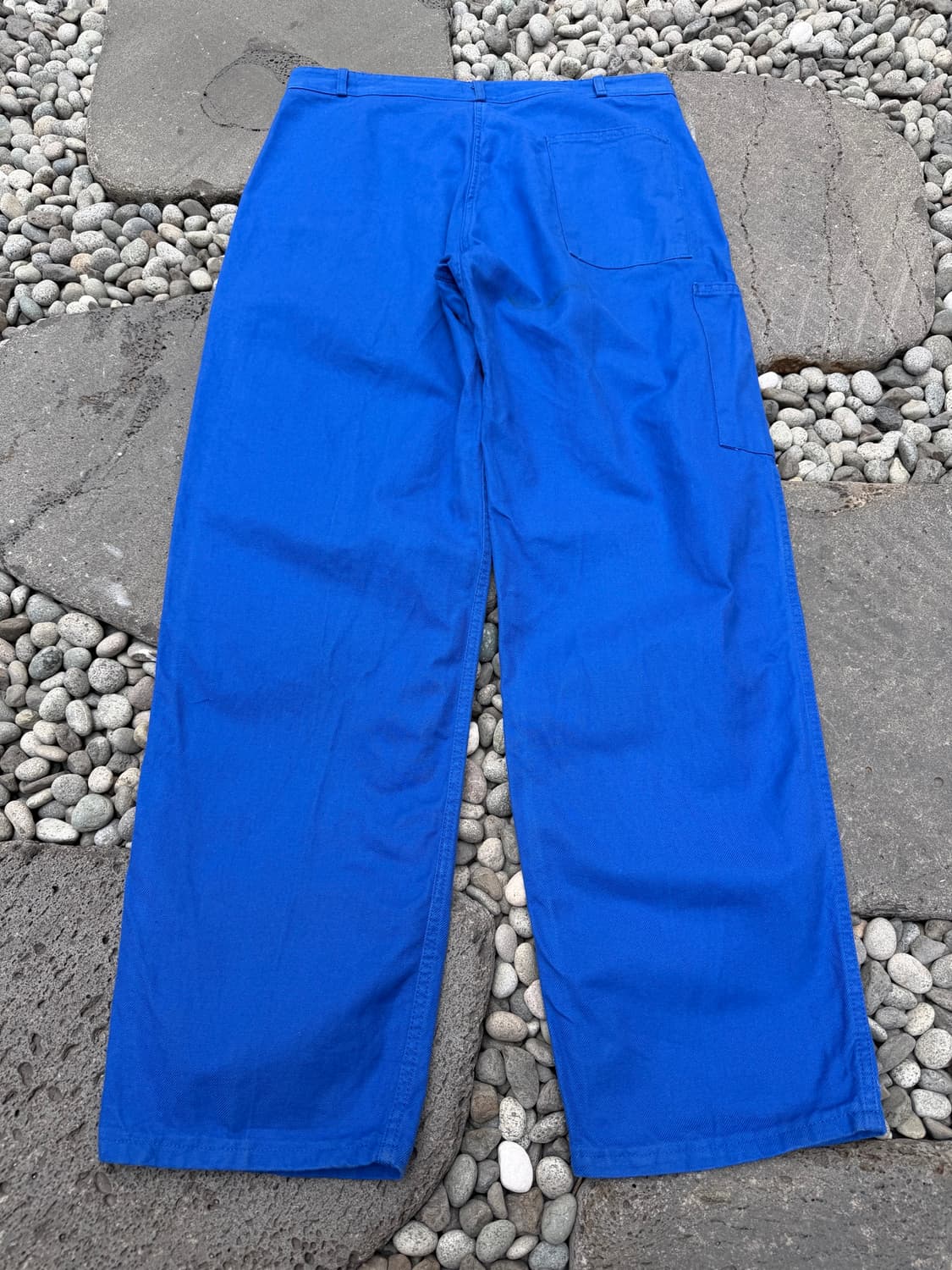 1970s VINTAGE WASHED WIDE 프렌치워크 와이드팬츠 상품이미지2