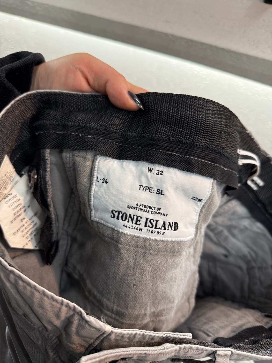 Stone Island cotton pants 32/36 상품이미지7