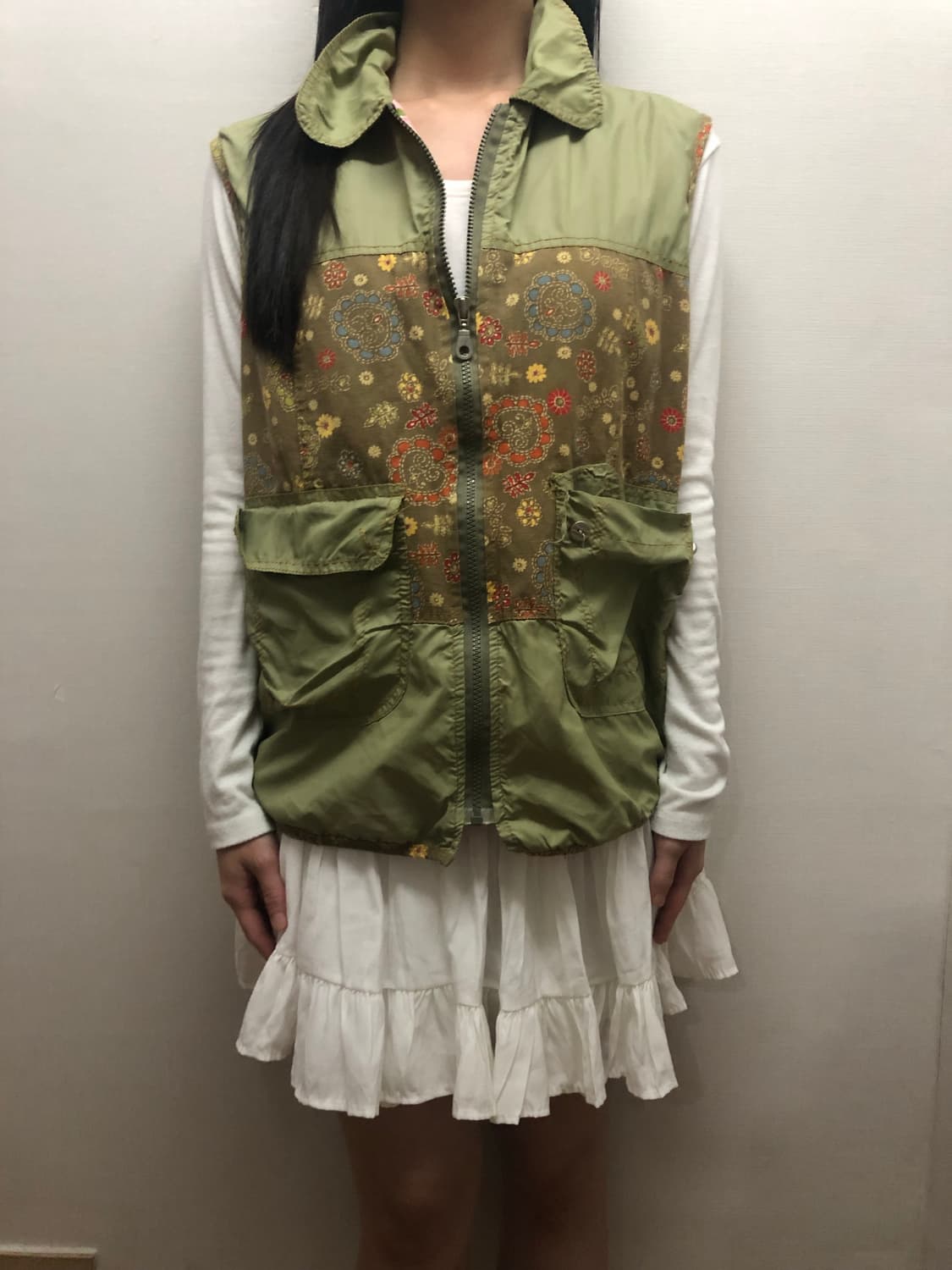 빈티지 카키 모리 베스트 상품이미지7