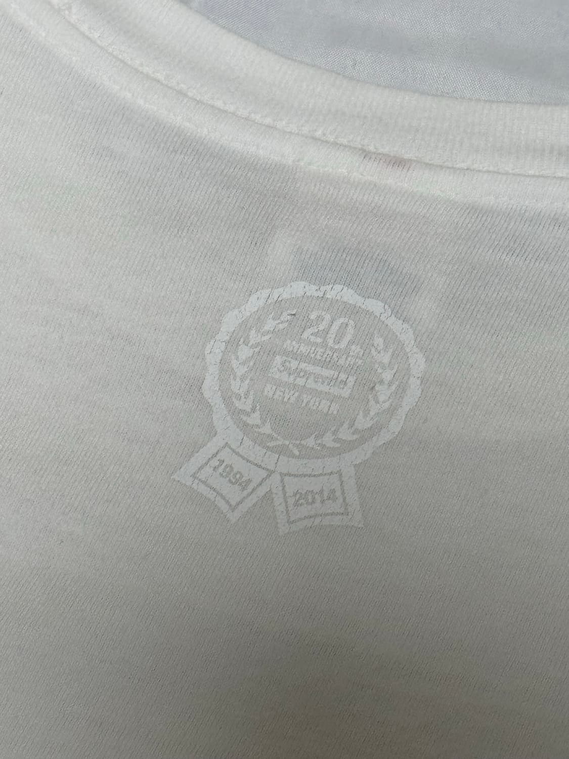 슈프림 20주년 힌색박스로고 티셔츠 fw-2014 상품이미지7