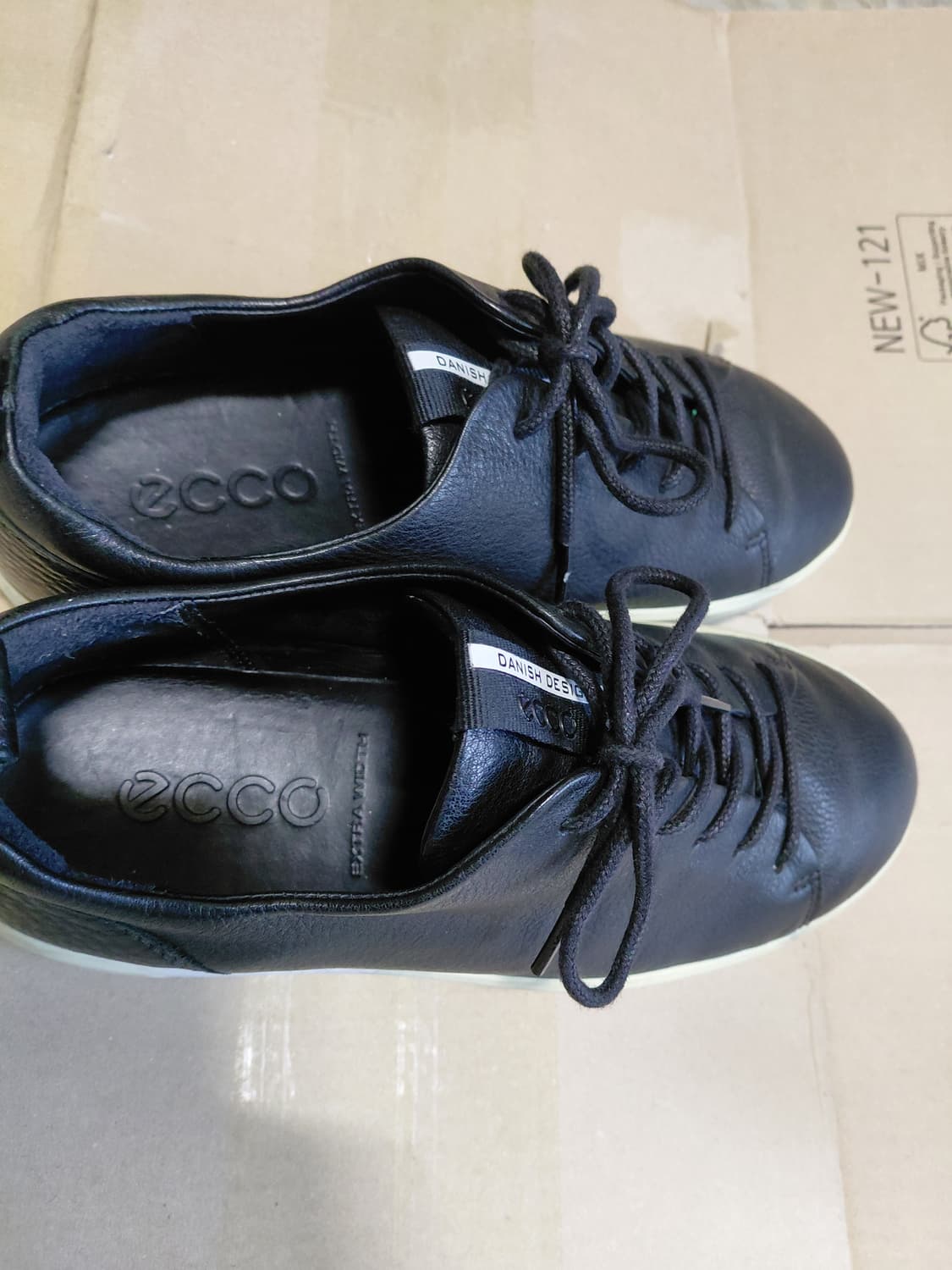 [에코]소프트8 블랙 스니커즈 유럽40(255~260)사이즈 상품이미지6