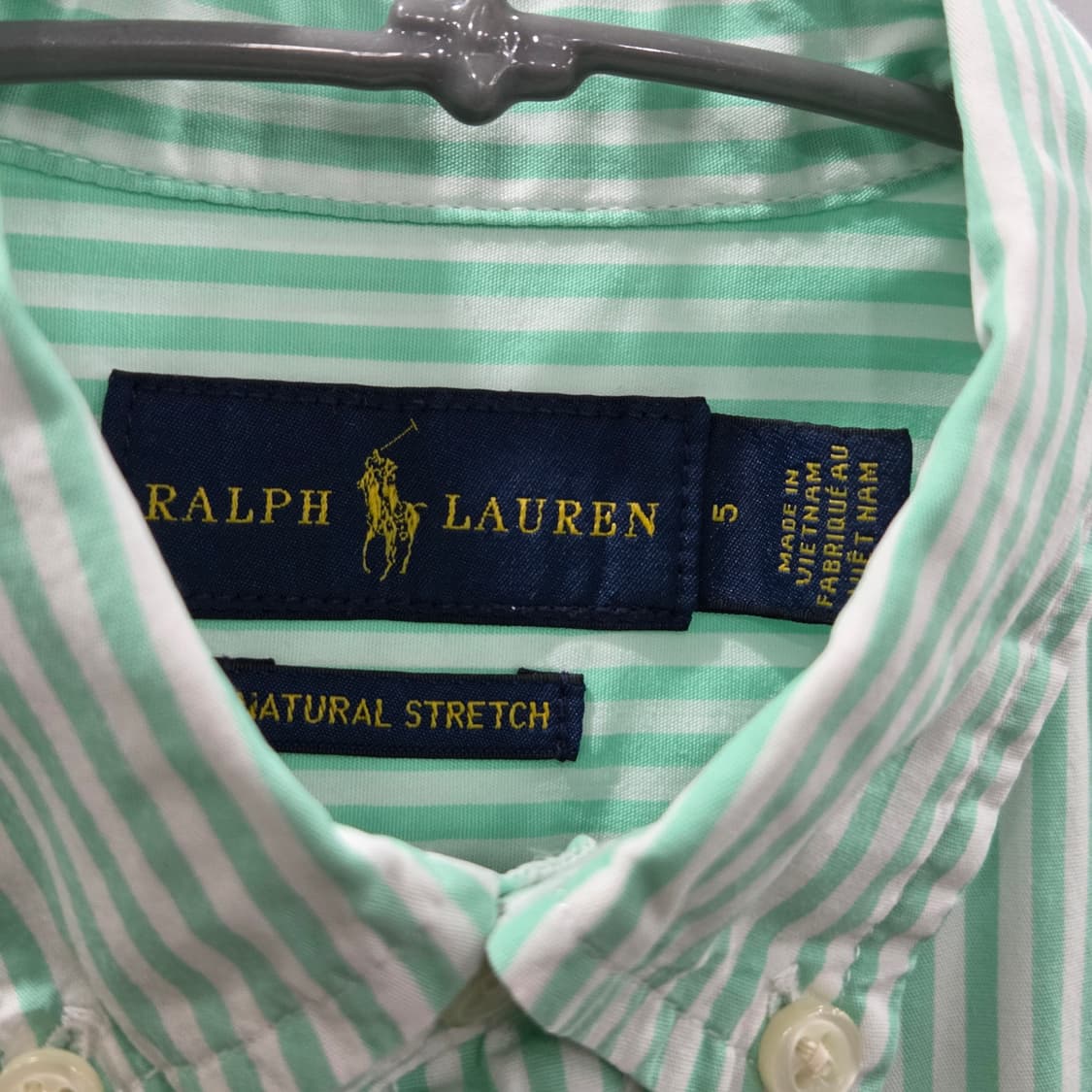 폴로랄프로렌 키즈 버튼다운 스트라이프 셔츠 5 상품이미지3