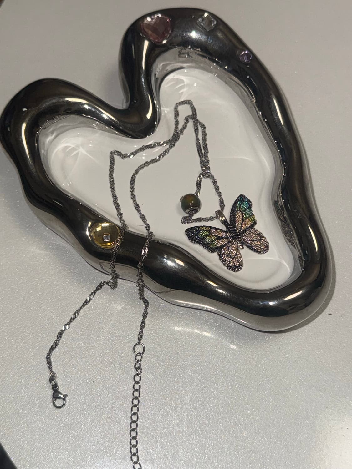 나비 목걸이 빈티지일본빈티지y2k히메갸루 상품이미지2