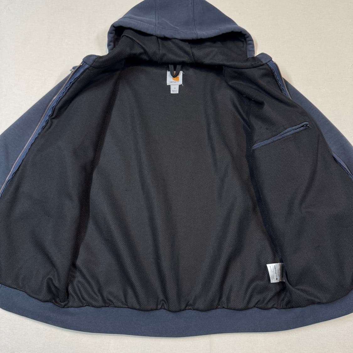 S) 칼하트 레인디펜더 워크웨어 써멀 후드집업 상품이미지6