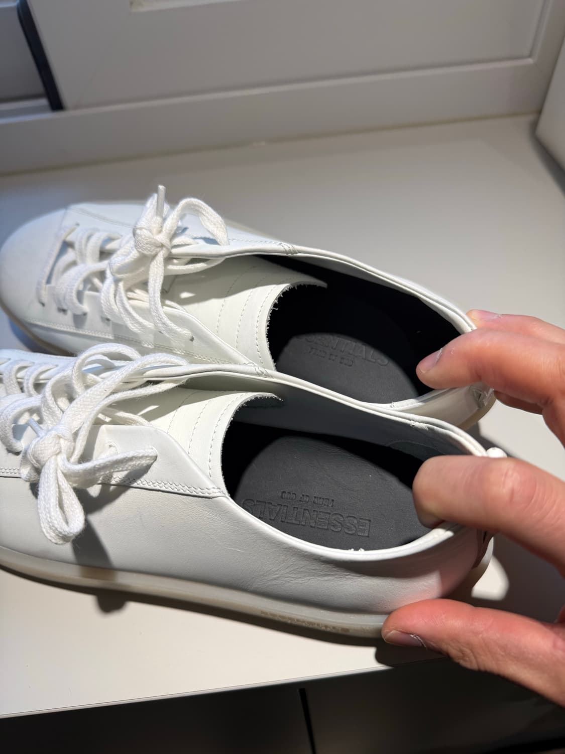 에센셜 피어오브갓 화이트 스니커즈 41 상품이미지4